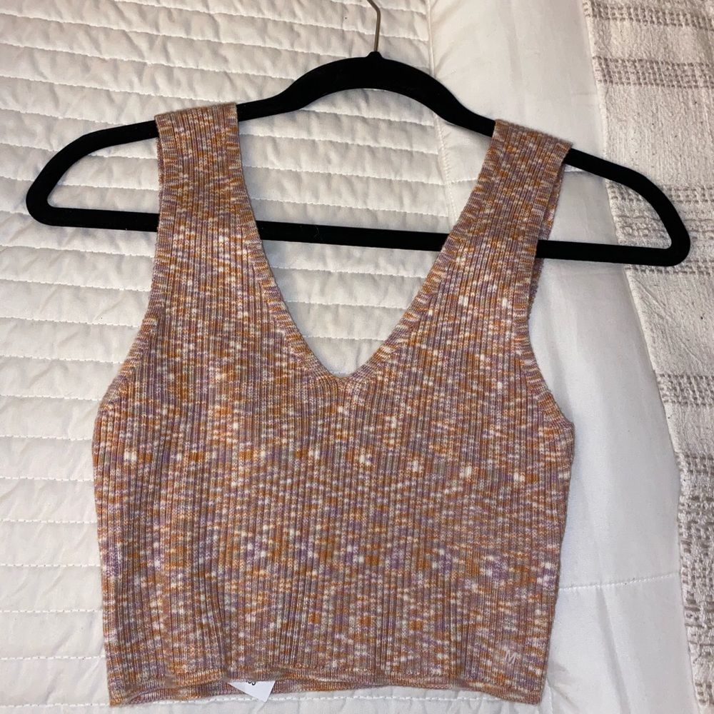 Knit tank top